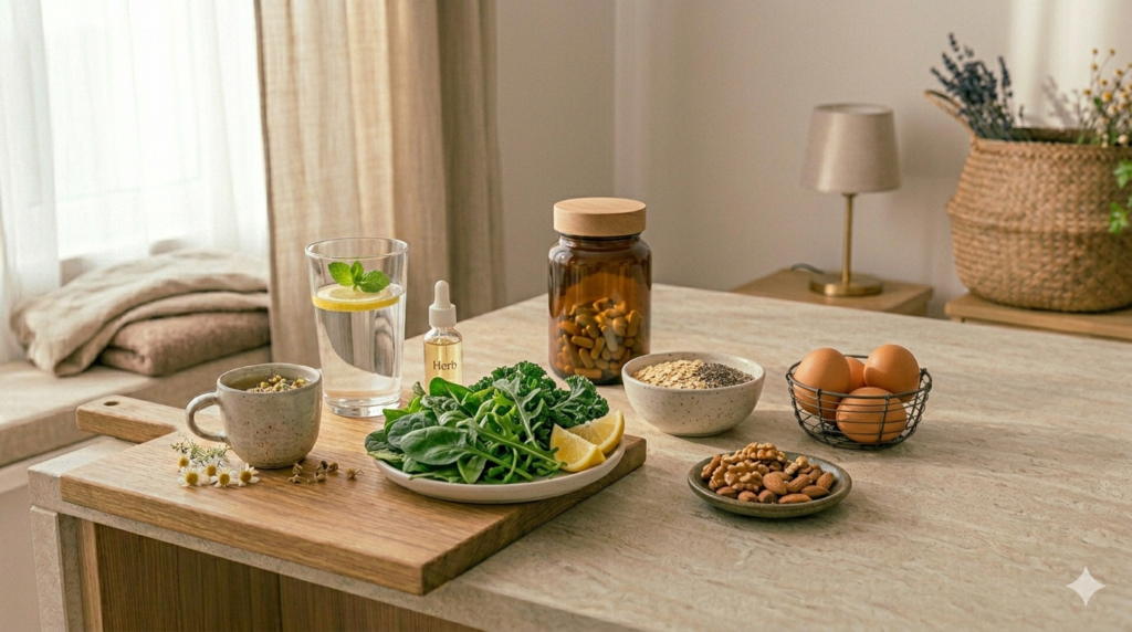 vitamins for energy and daily wellness foods